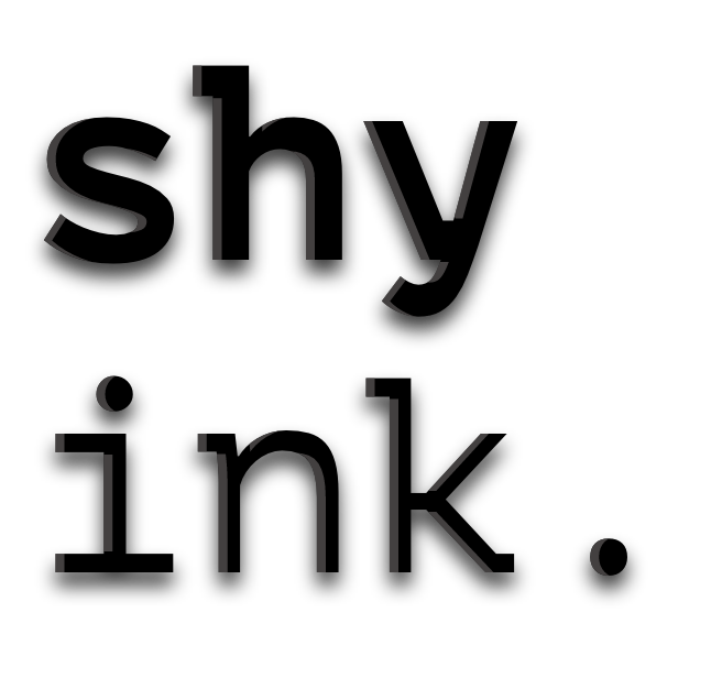 shy ink Dark Logo 